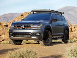 Volkswagen Atlas Basecamp Concept 2019 Construit Pour Les Vetetistes Coccinelle Voiture Volkswagen Hors Route
