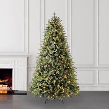 Holiday Living 7 5 Ft Hayden Pine Pre Lit Traditional Artificial Christmas Tree With 800 Constant Warm White Led Lights Lowes Com Led Color Changing Lights Artificial Christmas Tree White Led Lights