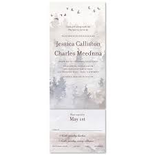 Woodland enchanted forest birthday invitation. Enchanted Winter Forest Wedding Invitations On Premium Recycled Paper