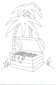 Find vectors of treasure chest. Pirate Treasure Coloring Pages Shefalitayal