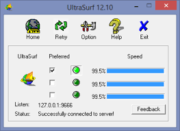 Cara membuka situs yang diblokir 2021. Ultrasurf Top Freeware