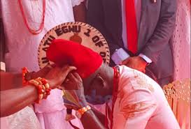 Governor Soludo was conferred with the Chieftaincy title of Olu Atu Egwu  Obosi at Obiora Obosi Iwaji Festival 2025, Governor Chukwuma Soludo has  advocated for the preservation of the Igbo culture and