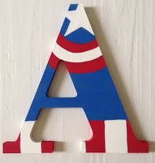 Sale Today Only Superhero Wooden Letters Wall Decorative Ironman Captain American Hulk Spiderman Woo Wooden Letters Superhero Crafts Superhero Letters