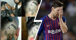 What tattoo's does messi have and what do they mean? Tattoo Goes Wrong Fan Wanted To Get Messi S Face But Ended Up With Another Barca Star Tribuna Com