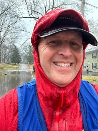 Training in the rain for the Army 10miler