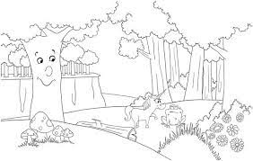 9 top coloriage foret images dessin livre de virtuel pour adultes