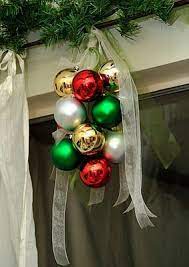 A small wreath can also be used as a table centerpiece and cake stand base, or attached to the backs of dining chairs for an elegant touch. Gwenny Penny Haul Out The Holly Day 7 With Betty Crocker Wannabe Christmas Swags Christmas Ornaments Christmas
