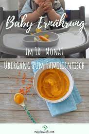 Ernahrungsplan Baby 10 Monate Miss Broccoli Mama Foodblog