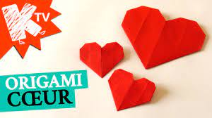 Origami Coeur Facile Youtube