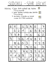 Sudokurätsel in verschiedenen schwierigkeitsgrade (leicht bis mittel, schwer) zum lösen. Kiez Elterncafe Spielidee Sudoku Leicht Kbs Wiesbaden