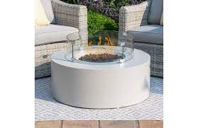 The real flame baltic 36 in. Gas Fire Pit Round Coffee Table