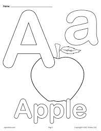 Let's start with the letter a. Letter A Coloring Pages 3 Printable Alphabet Coloring Pages Abc Coloring Pages Abc Coloring Letter A Coloring Pages