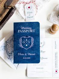 Maybe you would like to learn more about one of these? Blaue Hochzeitseinladung Im Reise Design Als Wedding Passport Carinokarten