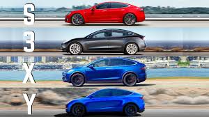 The model 3 takes interior design to the next level. Tesla Model Y Vs Model X Vs Model 3 Vs Model S A Complete Comparison Between Every Tesla Youtube