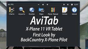 aviators tablet x plane 11 virtual reality avitab