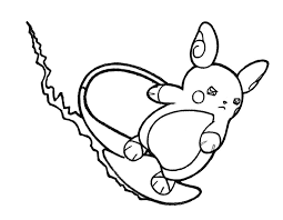 Download or print pokemon raichu coloring page for free plus other related raichu coloring page. Pokemon Raichu 6 Coloring Page Free Printable Coloring Pages For Kids