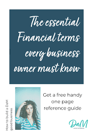 Essential Finance Terms For Business Owners In 2020 Business Finance Business Owner Finance