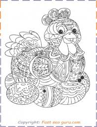On this page, you'll find lots of easter bunnies and chicks, overflowing easter baskets, christian and religious pictures, spring flowers, and patterned easter eggs. Easter Chick Egg Coloring Pages For Adults Free Kids Coloring Pages Printable