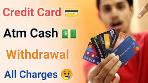 When you withdraw money against your credit card, you are charged a high interest rate. Credit Card Atm Cash Withdraw Charges Hdfc Icici Sbi Axis Credit Card Cash Advance Fee Financecharge Youtube
