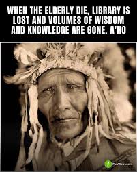 The elder carries not only memory—but the silence between the words.