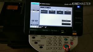 Power switch of the machine. Cara Error 2253 Bizhub 283 423 Youtube