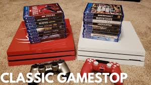 Right now, gamestop is offerring to give store credit for the old controllers for about $41.25 and this special ends this sunday. Trading In My Entire Ps4 Collection To Gamestop In 2018 How Much Will They Pay Me Youtube