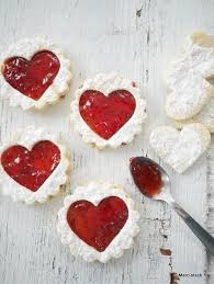 Sables A La Confiture En Forme De Coeur Recette Sable Confiture Sables Sable A La Confiture