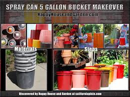 Check spelling or type a new query. Spray Can 5 Gallon Bucket Makeover 5 Gallon Bucket Makeover Bucket Makeover Bucket Gardening