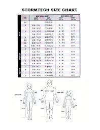 20 Veracious Stormtech Jacket Sizing Chart