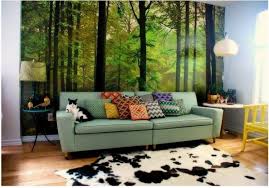 Natural Wall Murals Forest Themed Living Best Artistic Wall Murals For Living Salas De Estar Retro Ideas Diseno De Interiores Ideas De Diseno De Interiores