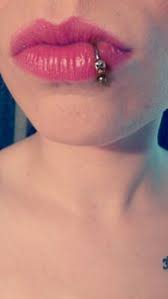 Silver 925 16 Gauge Skull Circular Barbell Lip Piercing Facial Piercings Body Piercings