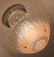 C 30 S Art Deco Vintage Ceiling Light Fixture Chandelier American Antique Lamp Ebay Vintage Ceiling Lights Vintage Light Fixtures Vintage Lighting