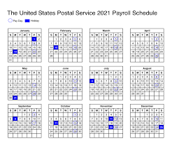 A payroll calendar is a digital printer that can be set up in the office that will help you organize your employees' appointment. Paydays Usps News Link