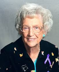 Ruth Evelyn (Wright) Bergstrom, 96