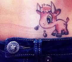 My First Tattoo Taurus With Zodiac Symbol As The Brand Tattoos First Tattoo Cool Tattoos