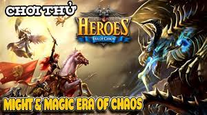 chơi thử game might magic heroes era of chaos văn hong hero magic comic book cover