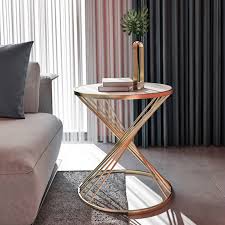 The international concepts round dining table end table is the perfect accent piece to transform any room. Nordic Net Red Creative Round Small Coffee Table Simple Marble Sofa Side Bedside Table Light Luxury Corner Coffee Tables Aliexpress