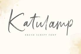 Most fonts are available for desktop publishing, web and apps. Katulamp Font Duo 72517 Script Font Bundles