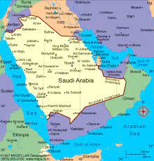 Saudi arabia, officially the kingdom of saudi arabia, is a country in western asia. Saudi Arabia Map Infoplease