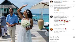 Amira pocher wettert gegen „temptation island star nachdem dieser oliver pocher als müll bezeichnet hat. Oliver Pocher Und Amira Aly Hochzeit Auf Den Malediven Stern De