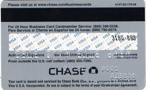 Ink business preferred ® credit card card reviews rated 4.5 out of 5 (58 cardmember reviews) opens overlay. Bank Card Chase Business Chase Bank Usa N A United States Of America Col Us Vi 0451