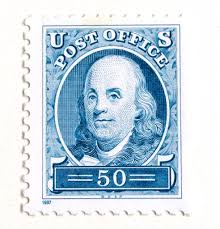 1 - 1847 5C Benjamin Franklin, Red-Brown, Thin Bluish Wove Paper,  Imperforate - Mystic Stamp Company