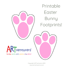 This entry was posted in easter bunny template. Easter Bunny Footprint Stencil Template