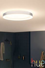 Philips Hue White Ambiance Adore Mit Der Led Deckenleuchte Samt Dimmschalter Konnen Sie Im Badezimme Badezimmer Deckenleuchte Led Deckenleuchte Deckenleuchten