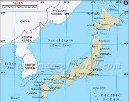 Below is a list of cities of japan with latitude, longitude and population. Jungle Maps Map Of Japan Latitude And Longitude