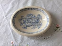 Ceramic Soap Dish Soap Holder Vintage Floral Masons Etsy Porte Savon Savon Poterie