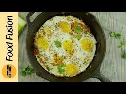 Fried Egg Salsa With Recipe Food Fusion Youtube Food Fusion Food Recipes