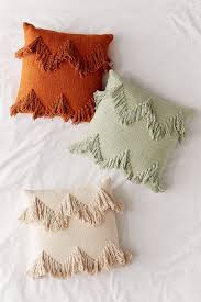 Sadie Fringe Throw Pillow Diy Throw Pillows Throw Pillows Fringe Pillows