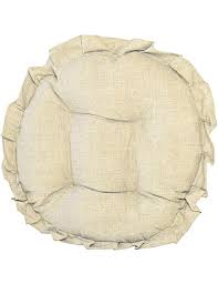 Prezzo bechases sedia cuscino rotondo cuscini per sedie con lacci sedia tappetino per c. Cuscino Sedia Rotondo Tinta Unita Con Laccetti Made In Italy