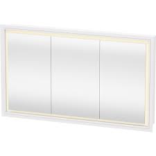 1,20 m lang 0,63 m hoch 0,16. Duravit Spiegelschrank Mit Led Beleuchtung 120 Cm L Cube Einbauversion Kaufen Bei Obi